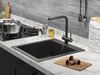 Смеситель для кухни Paulmark Skalen Sk213020-308 цвет черный