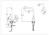 Смеситель для кухни Paulmark Skalen Sk213020-401 цвет антрацит