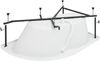 Каркас сварной для акриловой ванны Aquanet Graciosa 150x90 R