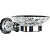 Мыльница Boheme Murano Cristal 10903-CRST-СH хром