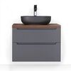 Тумба под раковину Jorno Wood 80, серая wood.01.80/P/GR