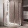 Душевой уголок BelBagno DUE-RH-2-100/80-C-Cr 100х80 стекло Прозрачное