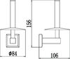 Держатель для туалетной бумаги Savol 95 (S-009552-1)