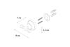 Крючок FIXSEN Bogema двойной FX-78505A