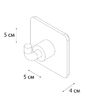 Крючок FIXSEN Square одинарный FX-93105