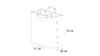 Корзина для белья FIXSEN LOFT STYLE с алюминиевыми ручками серая FX-1021