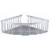 Полка настенная угловая KAISER 202*202*80 Chrome/нерж (KH-5020)