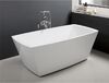 Ванна акриловая Ceruttispa Uniti CT8332 170x82 Белая со сливом-переливом
