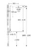 Душевая система для душа AQUAme AQM8001CR со смесителем Хром
