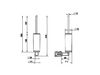 Ёршик для унитаза Gessi Accessories 38821-031