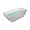 Ванна акриловая Ceruttispa Montone CT8333 170x75 Белая со сливом-переливом