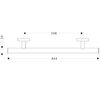 Поручень Hansgrohe Logis 40513000