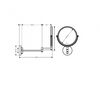 Косметическое зеркало без подсветки Hansgrohe Logis Universal 73561000