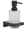 Диспенсер для жидкого мыла AddStoris Hansgrohe 41745670, матовый черный