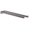 Двухрожковый держатель полотенец AddStoris Hansgrohe 41770340, шлифованный черный хром