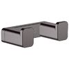 Двойной крючок AddStoris Hansgrohe 41755340, шлифованный черный хром