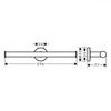 Двойной держатель туалетной бумаги Hansgrohe Logis Universal 41717000