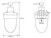 Настенный дозатор для жидкого мыла (стекло) Bemeta OVAL 118409011 хром