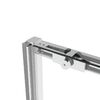Душевая дверь Vincea Слим Софт (Slim Soft) VDS-1SS130CL 130x200 см, профиль хром. Размер регулировки 1280-1300 мм