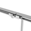 Душевая дверь Vincea Слим Софт (Slim Soft) VDS-1SS130CL 130x200 см, профиль хром. Размер регулировки 1280-1300 мм