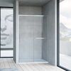 Душевая дверь Vincea Slim Soft VDS-1SS140CL 140х200 см, стекло прозрачное. Размер регулировки 1380-1400 мм.