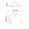 Держатель туалетной бумаги WasserKRAFT Wern K-2500 K-2525