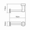 Держатель туалетной бумаги WasserKRAFT Isen K-4000 K-4096