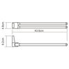 Полотенцедержатель WasserKRAFT Lopau K-6000 K-6031