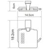 Держатель туалетной бумаги WasserKRAFT Lopau K-6000 K-6025