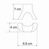 Крючок двойной WasserKRAFT Berkel K-6800 K-6823D