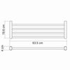 Полка для полотенец WasserKRAFT Berkel K-6800 K-6811