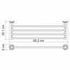 Полка для полотенец WasserKRAFTAmmer K-7000 K-7011
