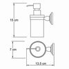 Дозатор для жидкого мыла WasserKRAFT Isar K-7300 K-7399