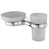 Держатель стакана и мыльницы WasserKRAFT Berkel K-6800 K-6826