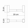 Держатель туалетной бумаги WasserKRAFT Berkel K-6800 K-6822