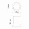 Стакан для зубных щеток  WasserKRAFT K-2300 K-2328