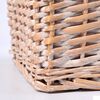 Плетеная корзина для белья WasserKRAFT Kammel WB-180 WB-180-S Размер 27 х 27 х 18 см