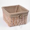 Плетеная корзина для белья WasserKRAFT Kammel WB-180 WB-180-M Размер: 34 х 34 х 21 см