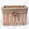 Плетеная корзина для белья WasserKRAFT Kammel WB-180 WB-180-L Размер: 38 х 38 х 24 см