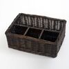 Плетеная корзина для белья WasserKRAFT Neime WB-190 WB-190-M Размер 26,5 x 19 x 10 см