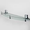 Полка стеклянная с бортиком WasserKRAFT Leine K-5000 K-5044