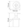 Дозатор для жидкого мыла WasserKRAFT Kammel K-8300 K-8399