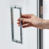 Душевой уголок WasserKRAFT Weser  78F03 90х90 профиль хром
