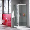 Душевой уголок WasserKRAFT Salm 27I22 100х90 профиль хром