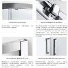 Душевой уголок WasserKRAFT Main 41S07 120х90 профиль хром