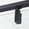 Душевой уголок WasserKRAFT Elbe 74P07 120х90 профиль черный
