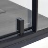 Душевой уголок WasserKRAFT Elbe 74P07 120х90 профиль черный