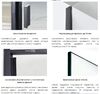 Душевой уголок WasserKRAFT Elbe 74P07 120х90 профиль черный