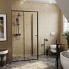 Душевой уголок WasserKRAFT Dill 61S22 100х90 профиль черный