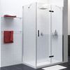 Душевой уголок WasserKRAFT AllerBLACK MATT  10H10RBLACK MATT 120х100 профиль хром/черный